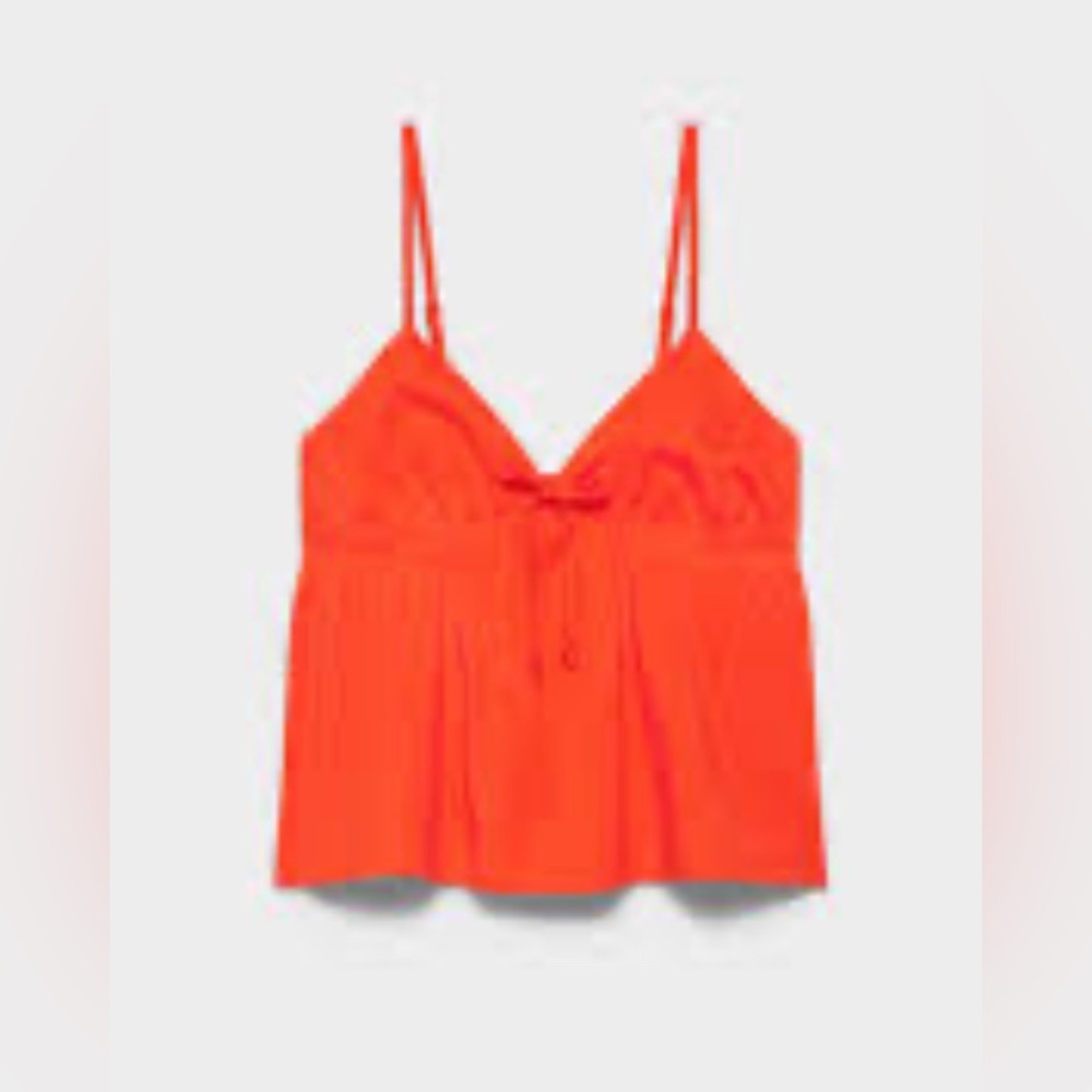 Sunday Best Aritzia Cottonwhisk LouLou Camisole Set of Two Poppy Red & Black Med - Picture 3 of 14